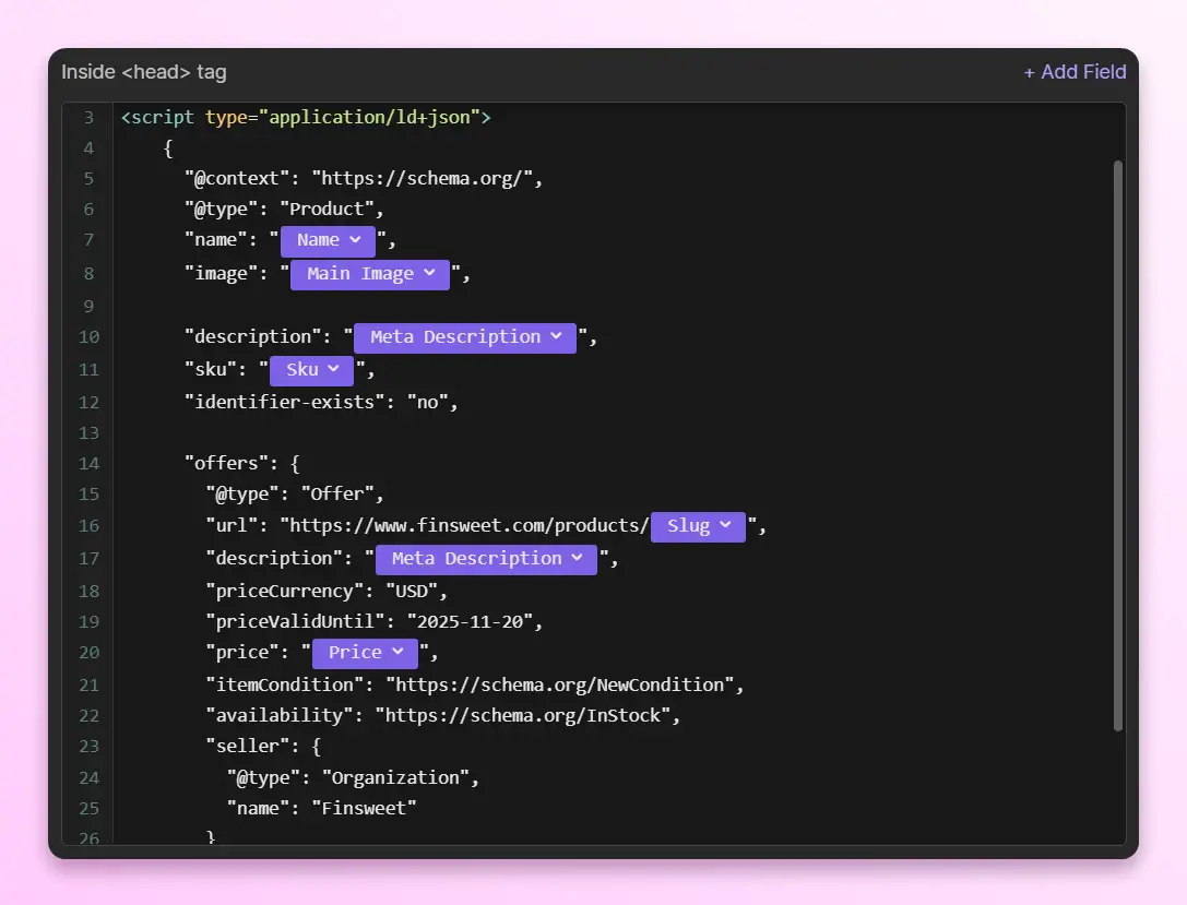 schema markup